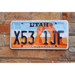 Matrículas Americanas Utah