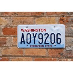Matrícula del estado de Washington Año 2010