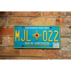 Matrículas Americanas New Mexico Centennial 1912-2012