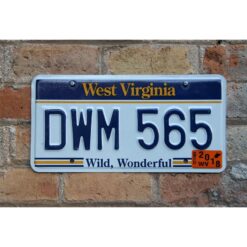 Matrículas Americanas West Virginia Año 2005-2006