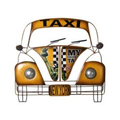 Adorno de Metal Taxi New York