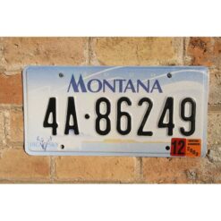 Matrículas Americanas Montana 2000