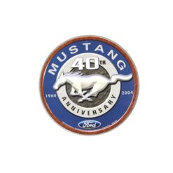 Placa Decorativa Mustang 40 Aniversario