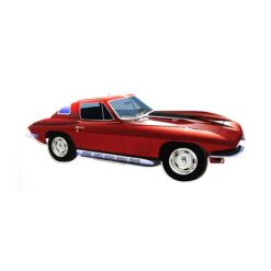 Placa Decorativa Corvette 1967