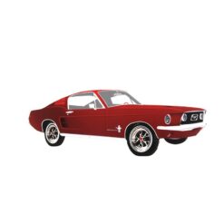 Placa Decorativa Mustang
