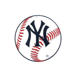 Placa Decorativa Baseball NY
