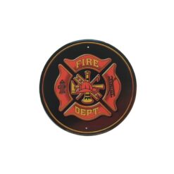 Placa Decorativa Fire Dept