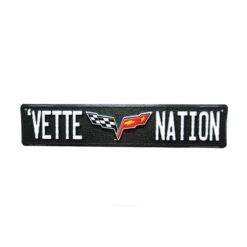 Placa Decorativa Corvette Nation
