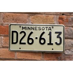 Matrículas Americanas Minnesota Old