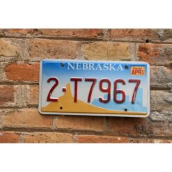 Matrículas Americanas Nebraska Año 1999
