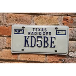 Matrículas Americanas Texas Radio Operador