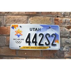 Matrículas Americanas Utah Olympic Winter Games 2002