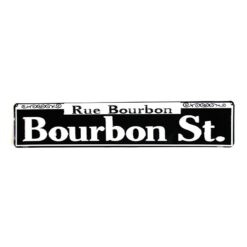 Placa Decorativa Bourbon St