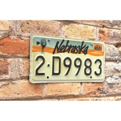 Matrículas Americanas Nebraska Año 1989 - Imagen 2