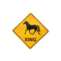 Placa Decorativa Xing Caballo