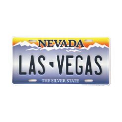 Placa de Matricula Decorativa Nevada Las Vegas