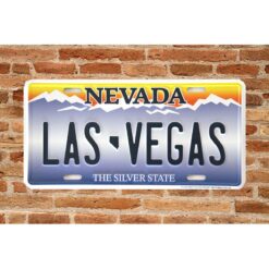 Placa de Matricula Decorativa Nevada Las Vegas - Imagen 2