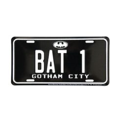 Placa de Matricula Decorativa Batman
