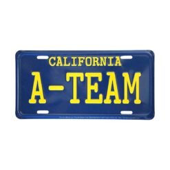 Placa de Matricula Decorativa A-Team
