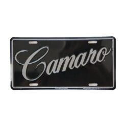 Placa de Matricula Decorativa Camaro