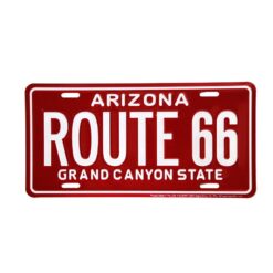 Placa de Matricula Decorativa Route 66 Arizona