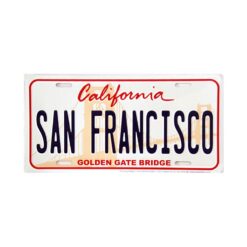 Placa de Matricula Decorativa San Francisco