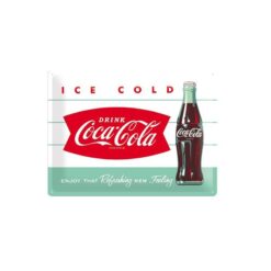 Placa decorativa Coca-Cola Ice Cold 30x40 cm