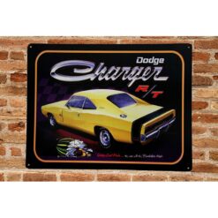 Placa Decorativa Dodge Charger RT - Imagen 2