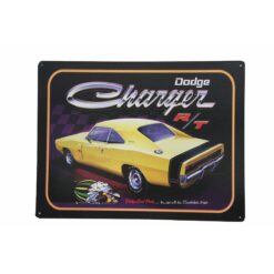 Placa Decorativa Dodge Charger RT
