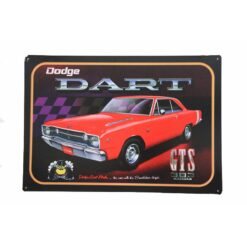Placa Decorativa Dodge Dart