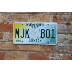Matrículas Americanas Mississippi 1998-2002