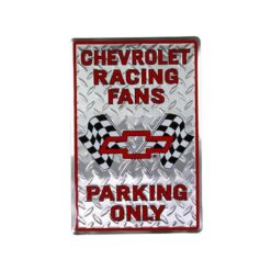 Placa Decorativa Chevrolet RacingParking Only