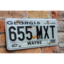 Matrículas Americanas Georgia on my mind - Imagen 2