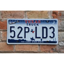 Matrículas Americanas Texas Lone Star Truck