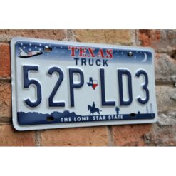 Matrículas Americanas Texas Lone Star Truck - Imagen 2