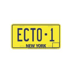 Placa de Matricula Decorativa Ecto1 Cazafantasmas