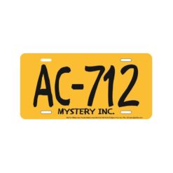 Placa de Matricula Decorativa Mystery Inc Scooby-doo