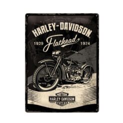 Placa decorativa Harley Davidson Flathead 30x40 cm