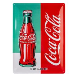 Placa decorativa Coca-Cola Botella Vintage 30x40 cm