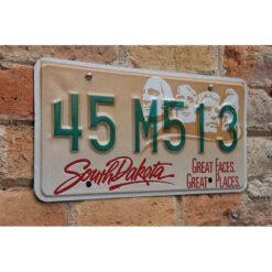 Matrículas Americanas South Dakota Great Faces Great Places - Imagen 2