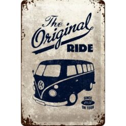 Placa decorativa Volkswagen Original 20x30 cm