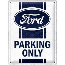 Placa decorativa de metal Ford Parking Only