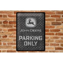 Placa decorativa John Deere Parking Only 30x40 cm - Imagen 2