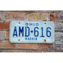 Matrículas Americanas Ohio Año 1980-84