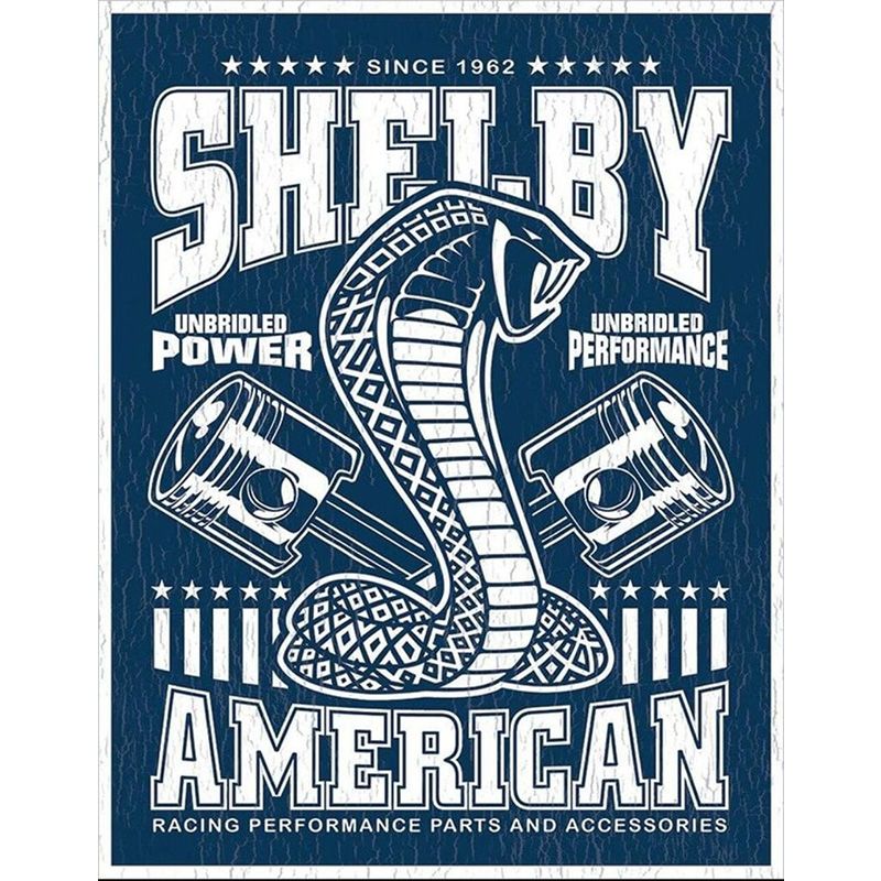 Placa Decorativa Shelby American