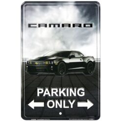 Placa Decorativa Camaro Parking Only