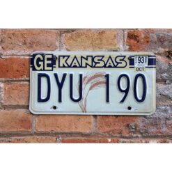 Matrículas Americanas Kansas Año 1988