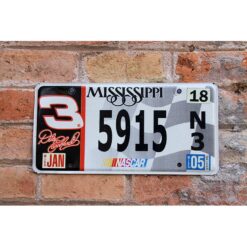 Matrículas Americanas Mississippi Nascar