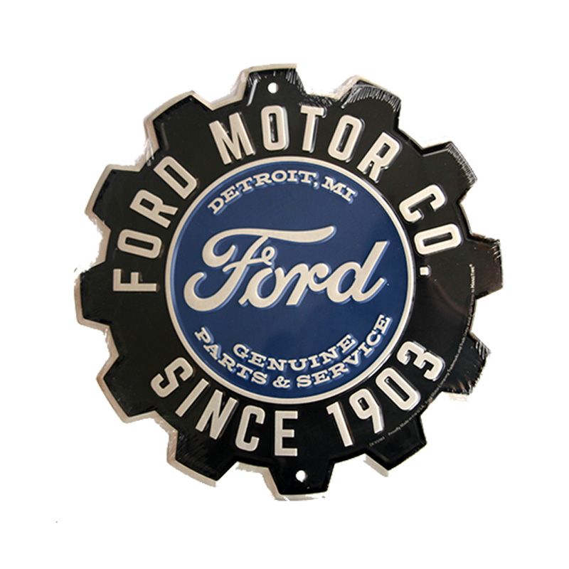 Placa Decorativa Ford Engranaje