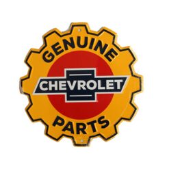 Placa Decorativa Chevrolet Engranaje